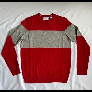 European Merino wool Calvin Klein sweater pullover
